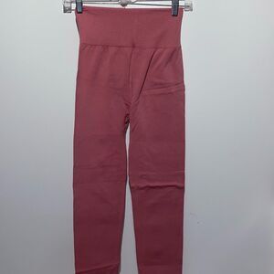 Leggings Depot‎ Women's Mauve High Waisted Ankle Pull On Leggings One Size NWT